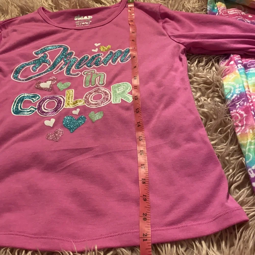 NWT Macy's Sleep On It Girls Pajama Set